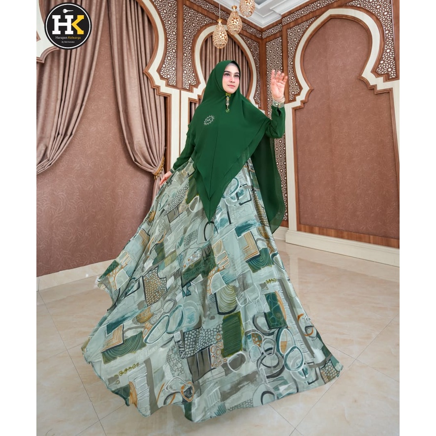 Umma Syar'i Series HK By Dermawan ORI Hijab Gamis Syari Kekinian BestSeller Terlaris Termurah Original Syari