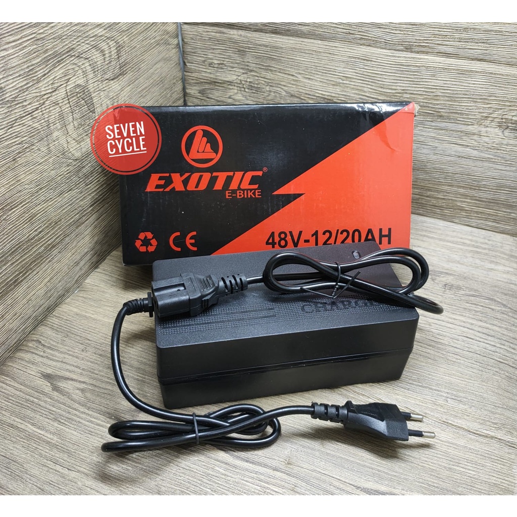 Charger Sepeda Listrik 48volt 12/20Aah Exotic