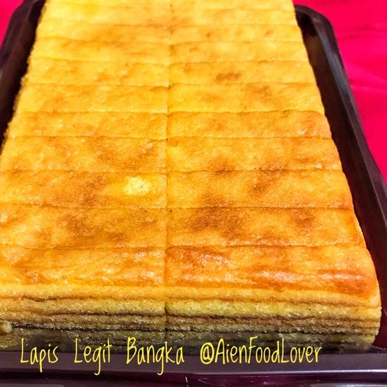 

➲ Lapis Legit Bangka Wisman 1/2 kg 12x15 cm ♥