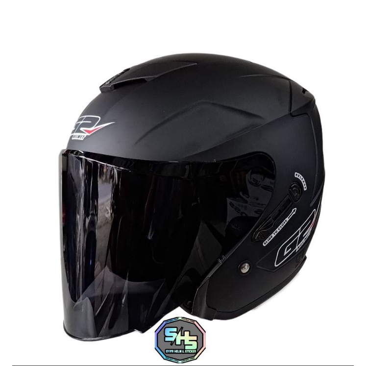 HELM G2 OPTIMAX SOLID DOUBLE VISOR PUTIH