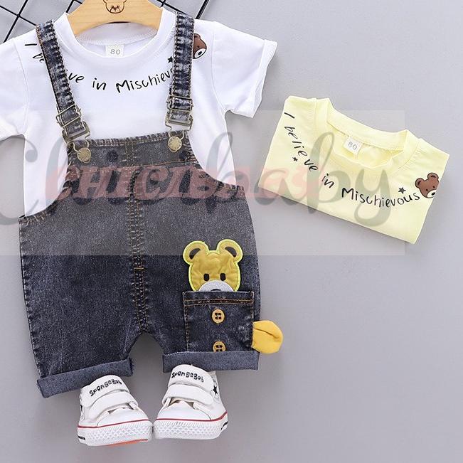 ➫ SETELAN OVERALL ANAK / BAJU KODOK ANAK LAKI LAKI / BAJU KODOK ANAK ◘