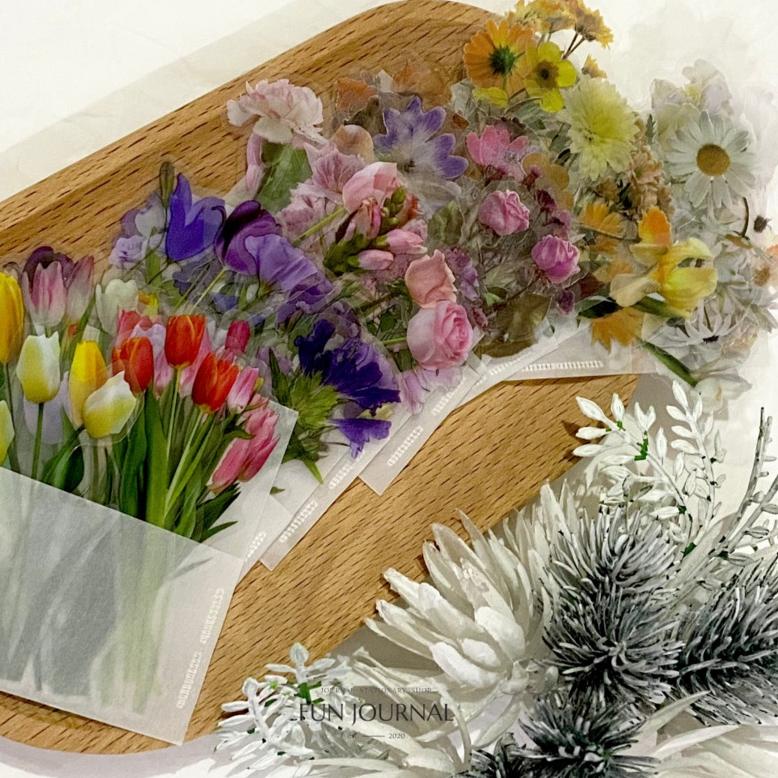 

U77 ALL FLOWERS IN THE GARDEN STICKER STIKER PACK RESTOCK ャ