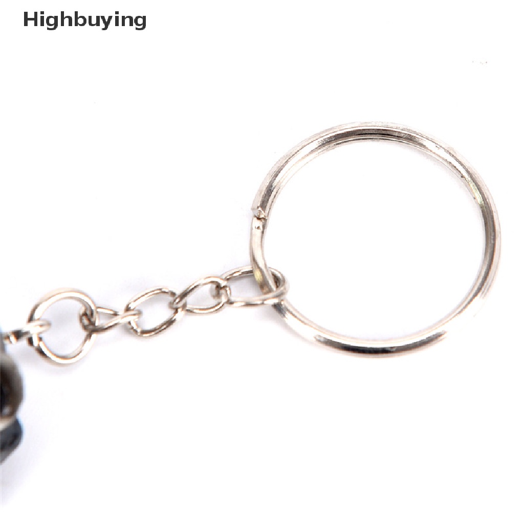 Hbid Lovely Resin Hewan Anjing Peliharaan Gantungan Kunci Key chains Gantungan Kunci Perhiasan Hadiah Acak Glory