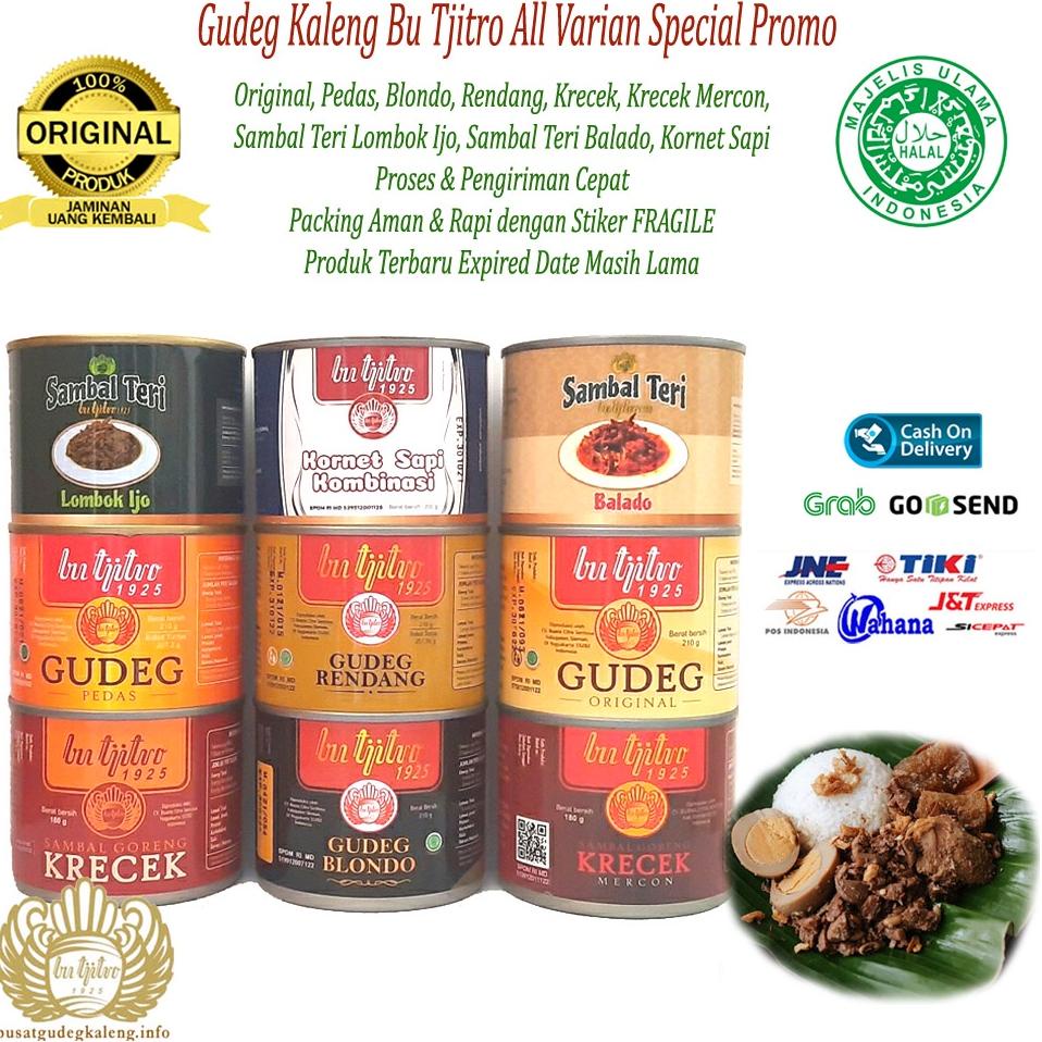 

Shopping Day Gudeg Kaleng Bu Tjitro All Varian Special Promo Free Bubble Wrap .,.,.,..,