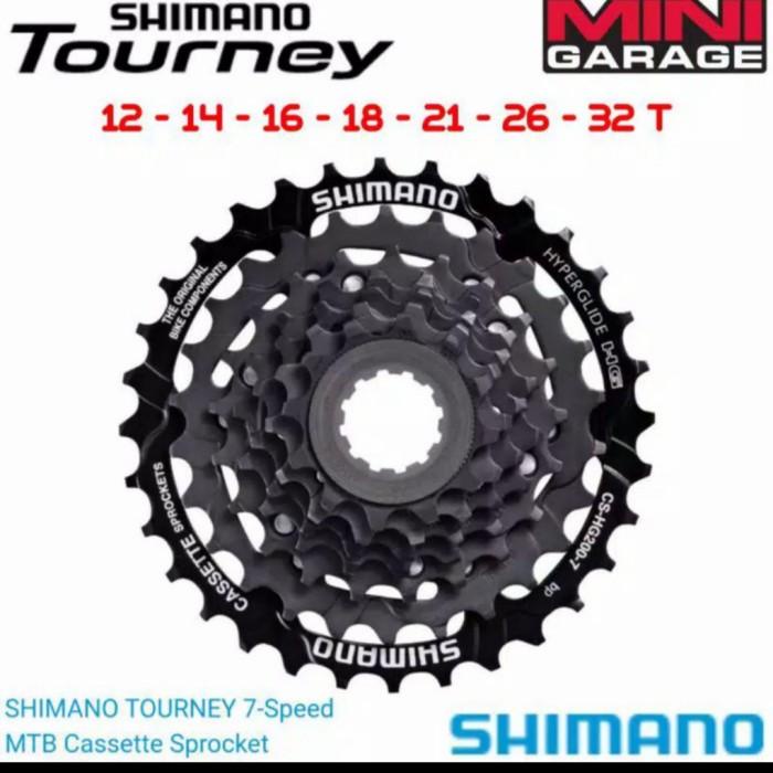 sprocket freewheel shimano 7speed 7 speed CS-HG200 12-32T cassette