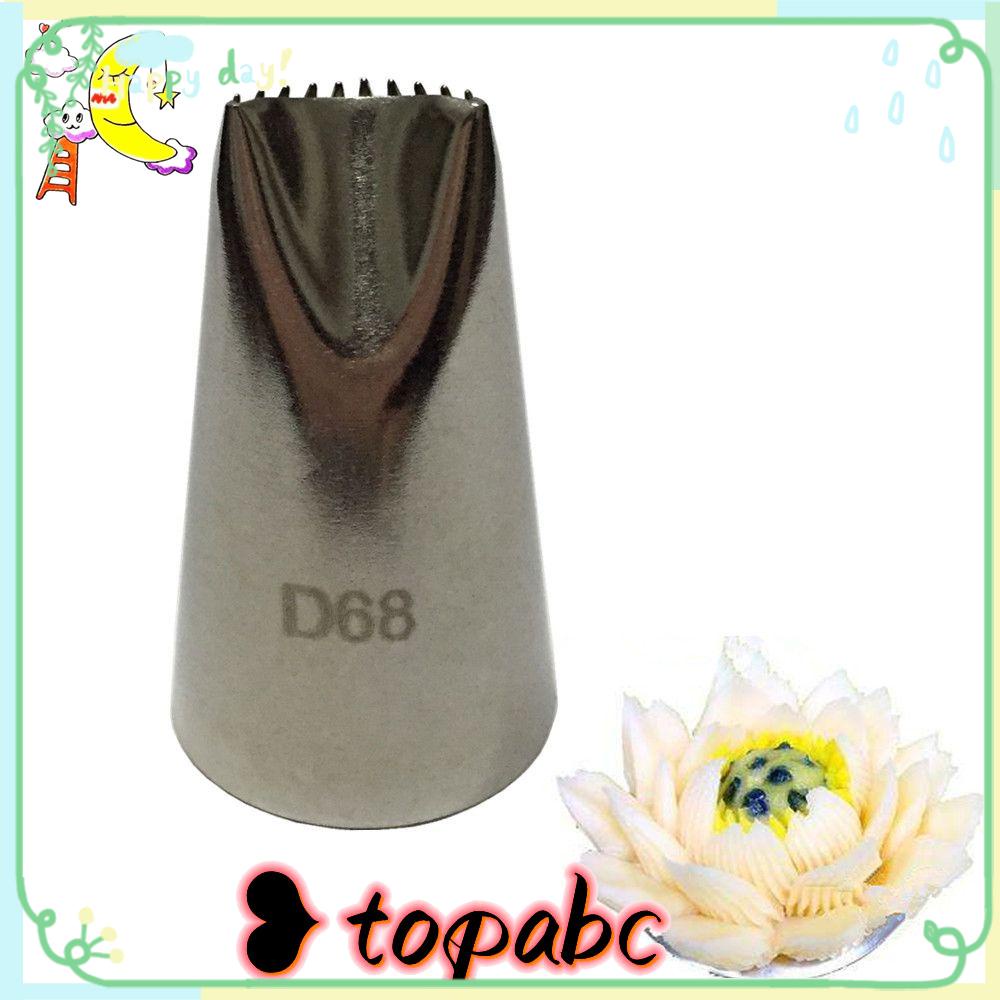 Nozzle Bunga Lotus TOP Cake Kue Kering Rose Cupcake Dekorasi
