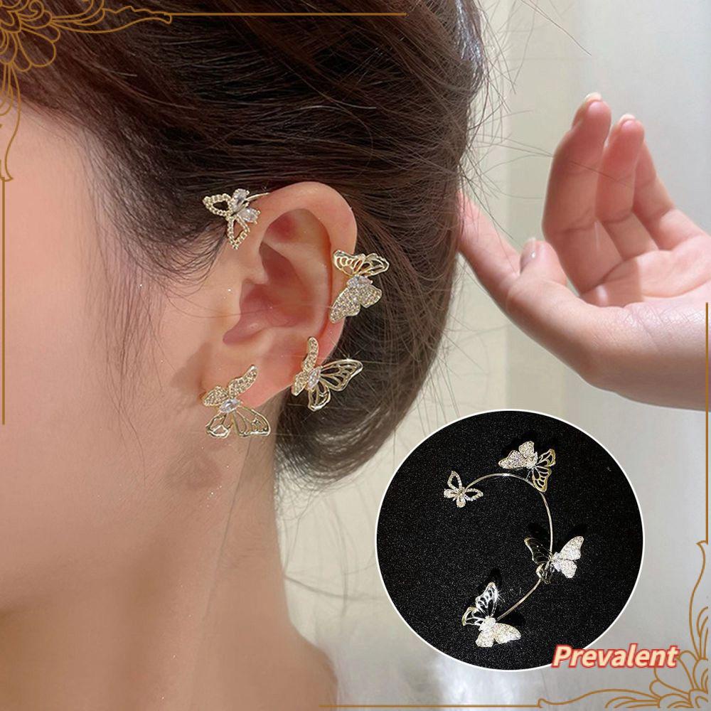 Preva Ear Wrap Fashion Hadiah Wanita Pria Tanpa Tindik Anting Tragus
