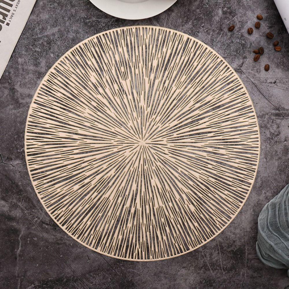 Solighter Tatakan Dapur Rumah Tangga Non-slip Round Hangable Tablemat