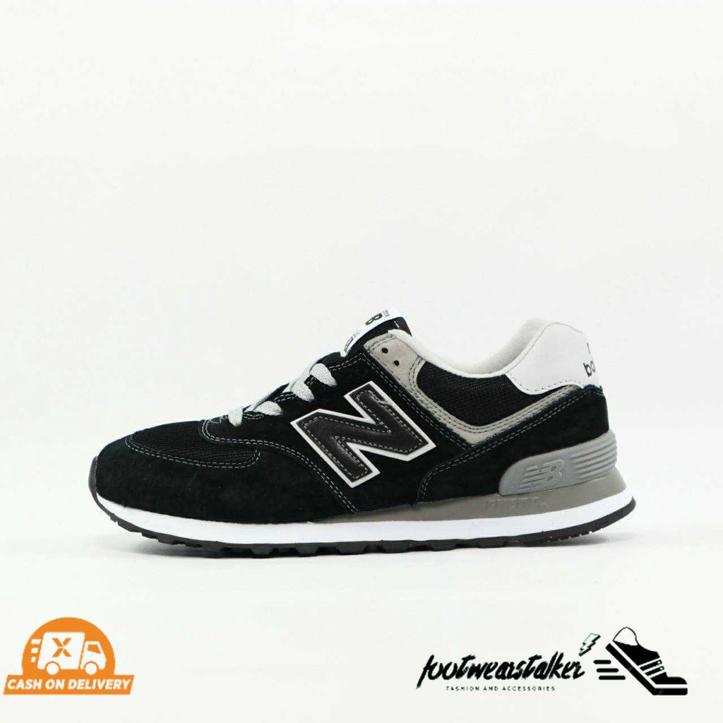 Sepatu new balance 574 - New Balance 574 'Classic black' ML574EGK - UNISEX