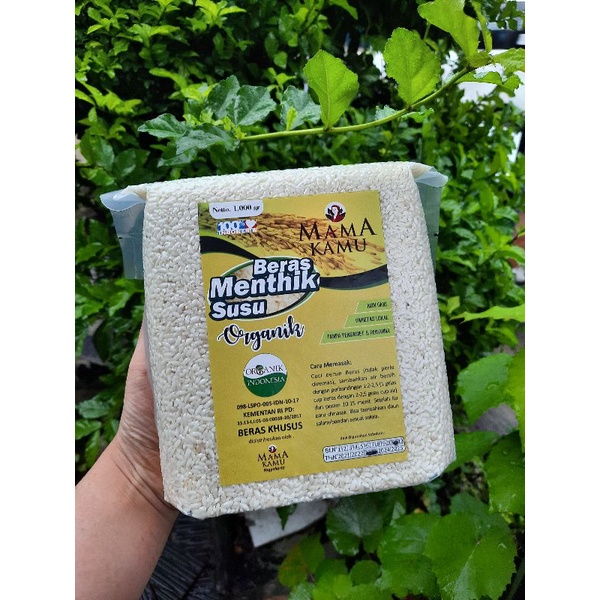 

Mama Kamu Beras Menthik Susu Organik 1Kg