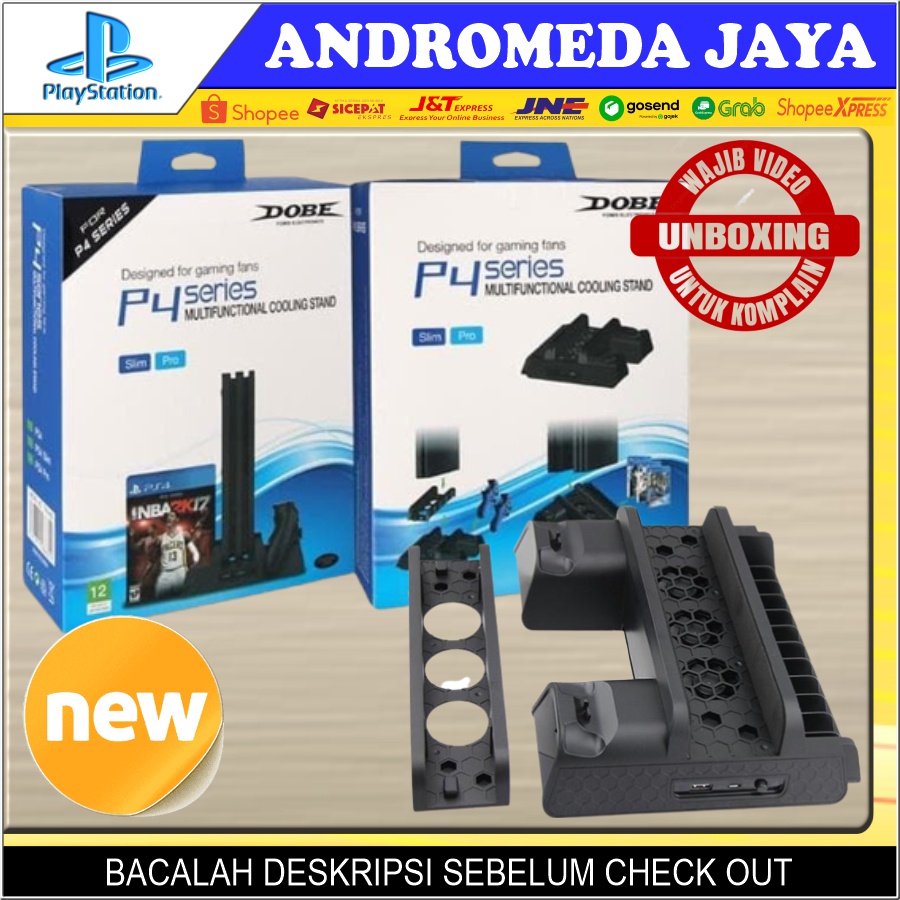 DOBE MULTIFUNCTIONAL COOLING STAND PS 4 PLAYSTATION 4
