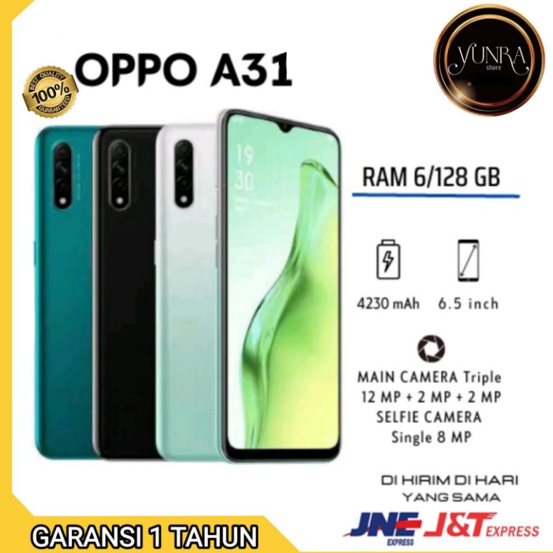 OPPO A31 RAM 6/128