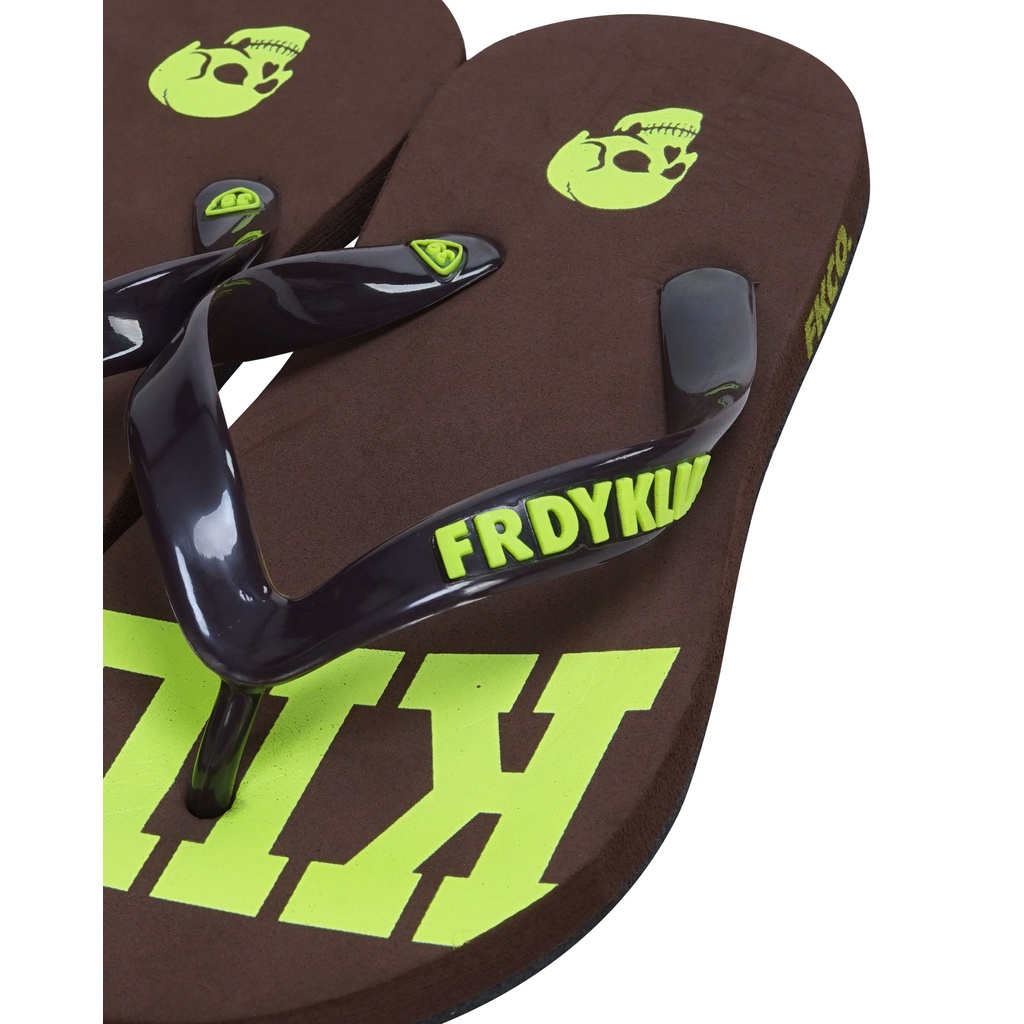 SANDAL JEPIT FRIDAY KILLER | SKULLO SANDAL BROWN