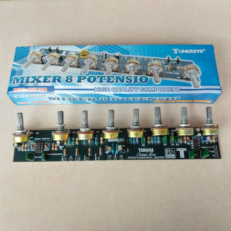 Kit Penguat 8 Pot Tunersys / Type Mix 008