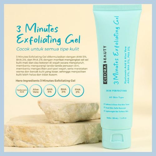 [READY] Cleora 3 Minutes Exfoliating Gel / Peeling / Peeling Gel / Exfoliasi