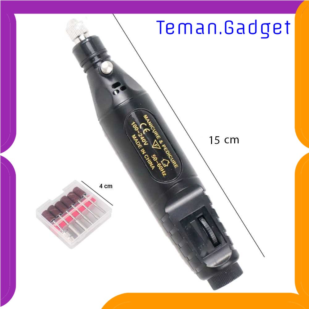 TG - PRW XINGWEIQIANG Bor Kuku Nail Grinder Polishing Electric Drill 130W - KJ005