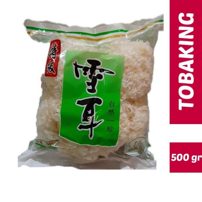

Jamur putih / jamur es salju / snow white fungus bai mu er 500gr Best Seller