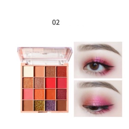 Lameila 3043 16 color Eyesshadow Palette Matte Pearlescent LS