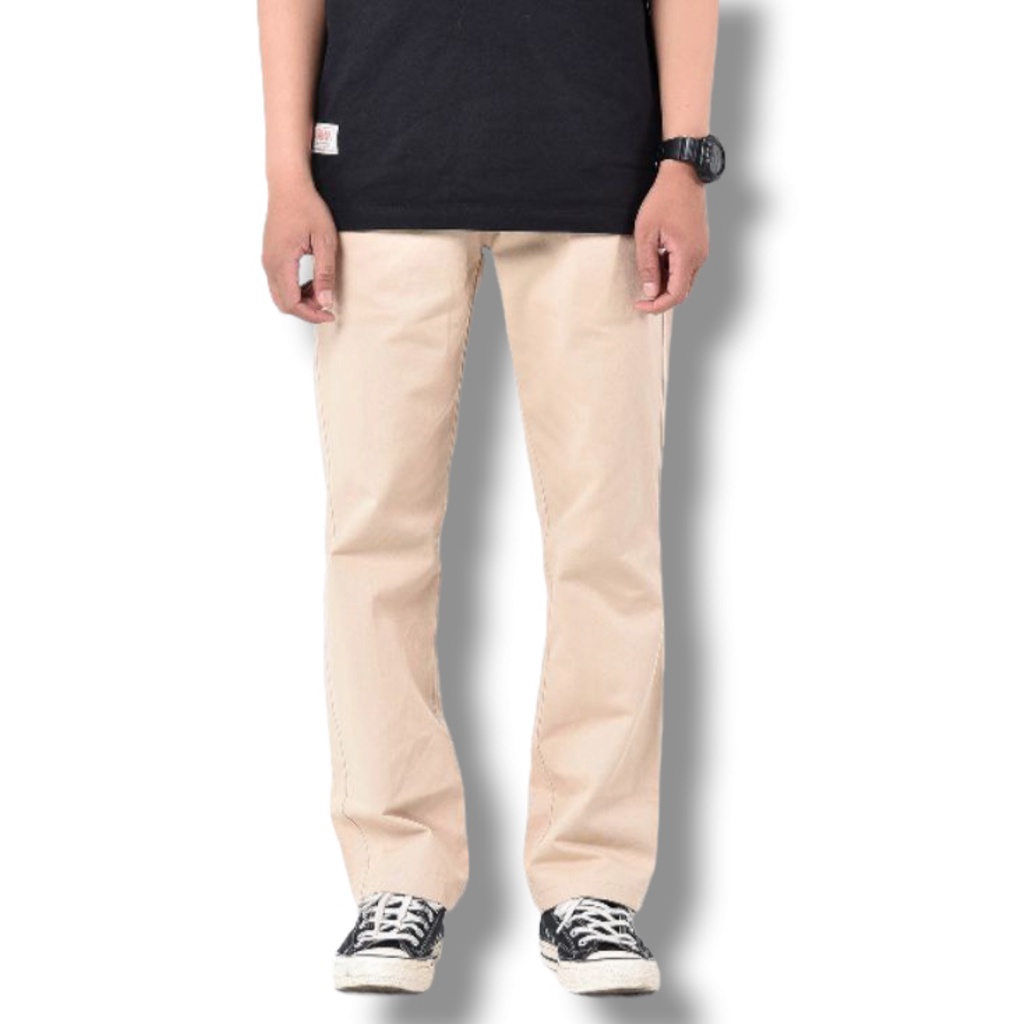 Chino Pants Straight Fit Chino Standart Size 27-38 Reguler Straight Fit/Chino Loose Fit