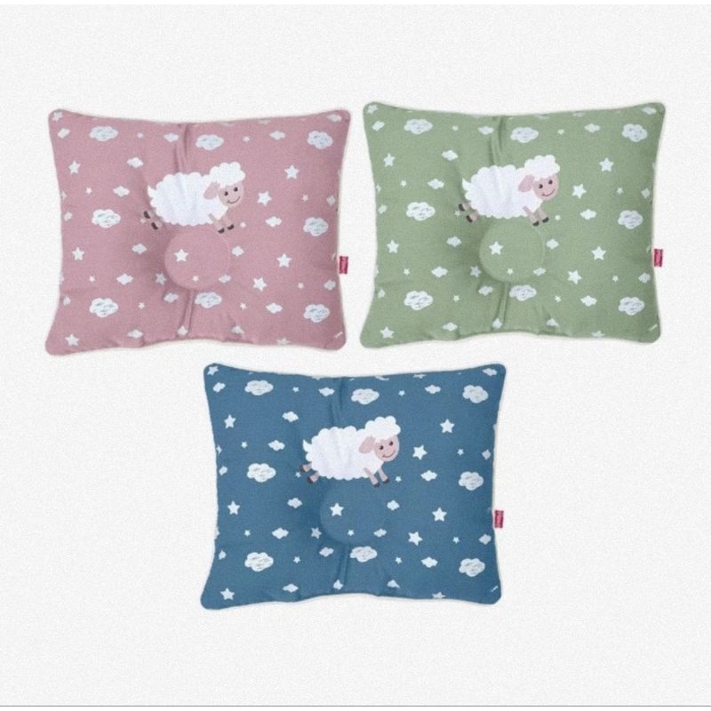 Dialogue Baby Bantal Peyang Bayi Motif Sheep DLB3367 - Bantal Bayi