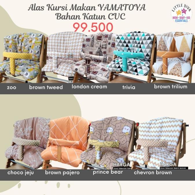 PO ALAS KURSI MAKAN bayi Yamatoya Yamatoya SukuSuku Plus Suku Tatameru bah01