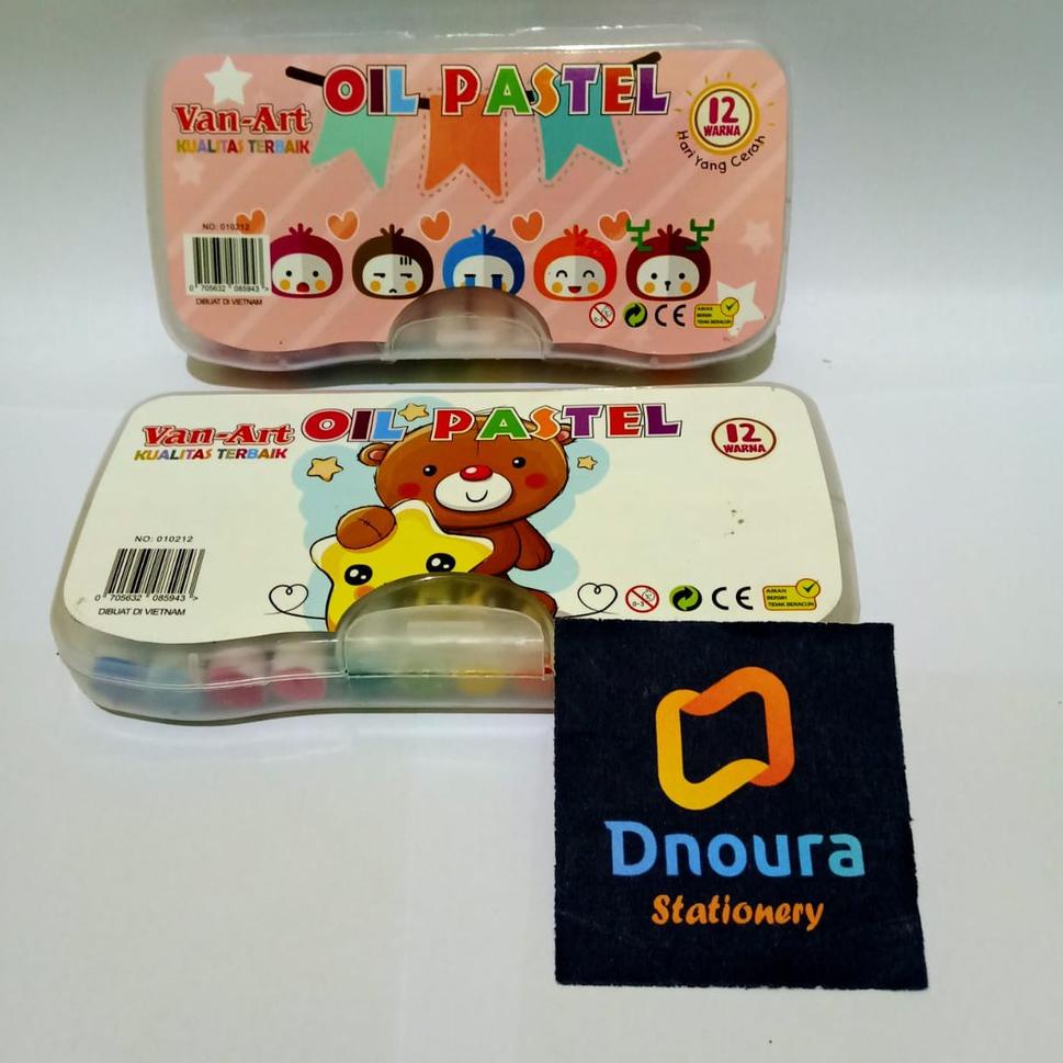 

B80 SATU SET ( 12 WARNA ) Oil Pastel / Crayon 12 Warna Van-Art BELANJA MURMER ゐ