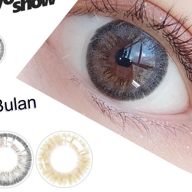 ❅ ✔️100% ORI SAYOSHOW HARVEY Sepasang Softlens Brown Minus 14 mm ( NORMAL S/D-8.00) Contact Lens Sof
