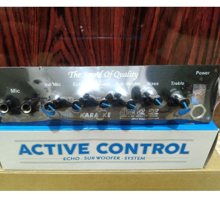♂ Tone control subwoofer echo mic speaker aktif type 226 active control speaker ♖