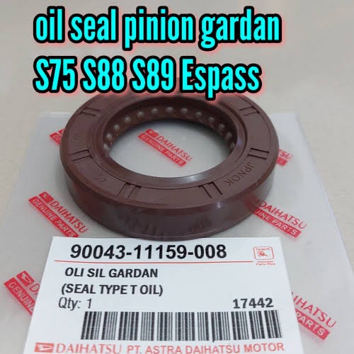 SEAL PINION SIL GARDAN HIJET ZEBRA ESPASS