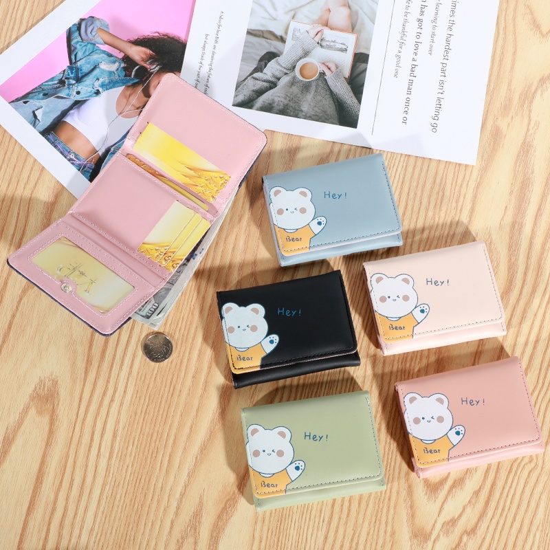 PX 1702 Dompet Lipat Karakter Animal Import Premium Terbaru