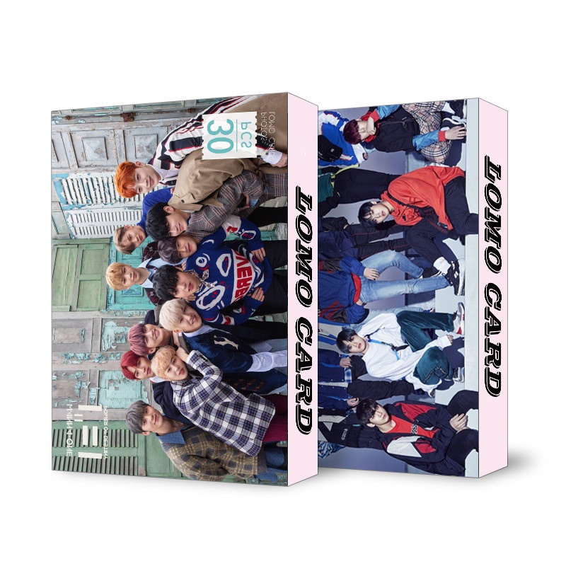 30pcs/box TWICE WANNAONE ITZY Album Foto Photocards Halloween Kartu Lomo Ceria DALLA Cantik Kpop Postcards