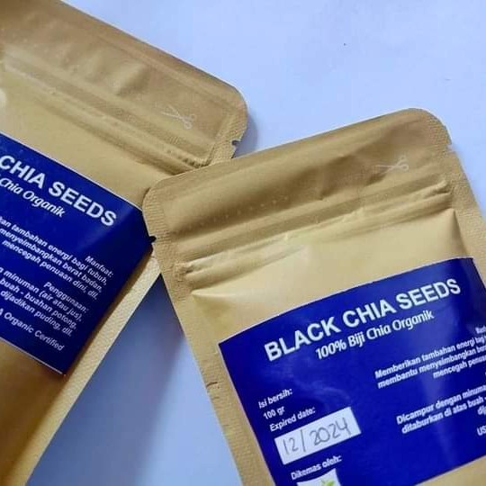 

Black Chia Seeds - 100% Biji Chia Organik