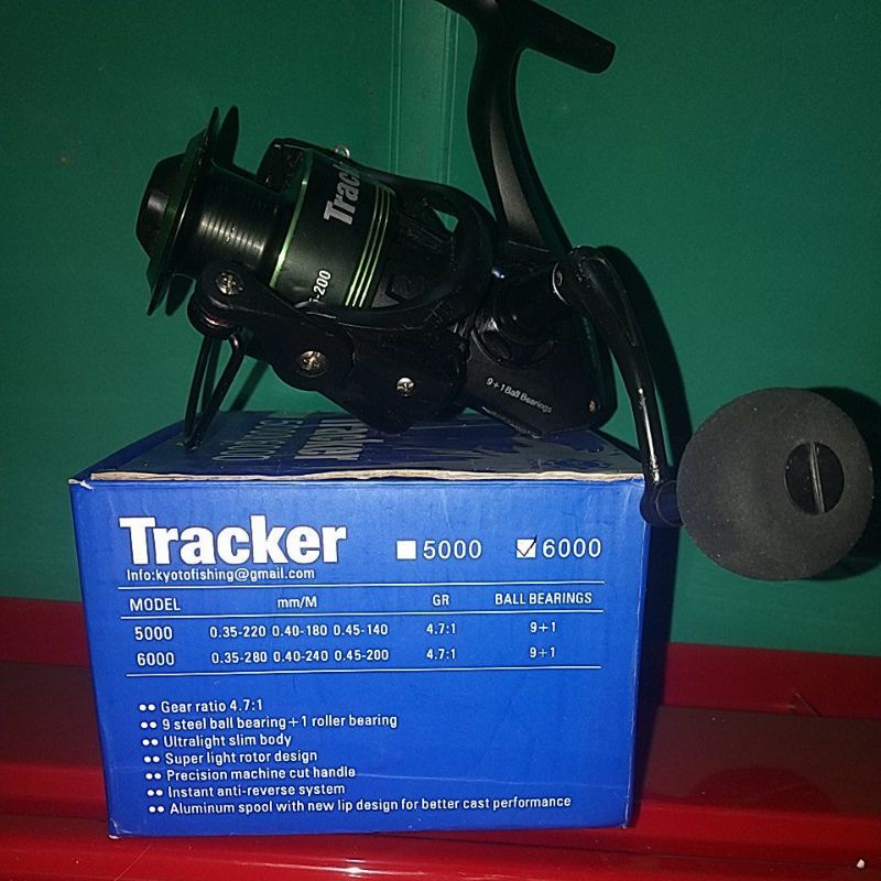 Reel Kyoto TRACKER 6000 (bekas/eks)spining  murah