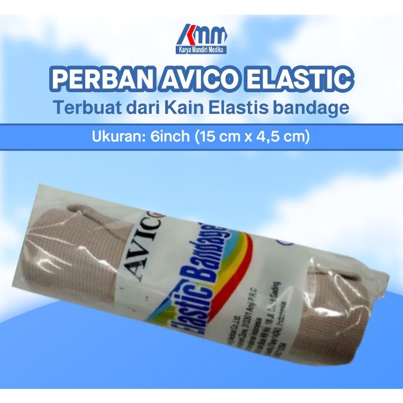 Perban Elastic Bandage Avico