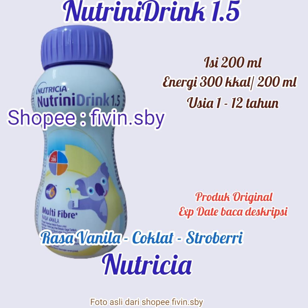 

[Terkece Se-RI] NUTRINIDRINK 200 ml Cair