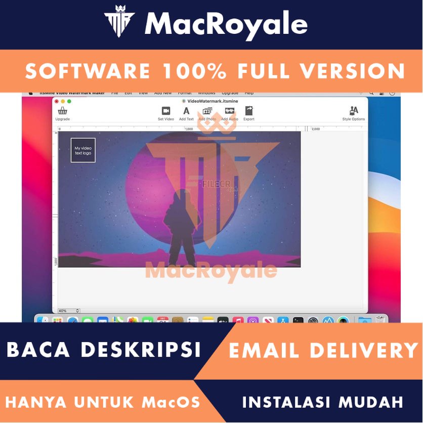 [MacOS] itsMine Video Watermark Maker Pro Full Version Lifetime Full Garansi