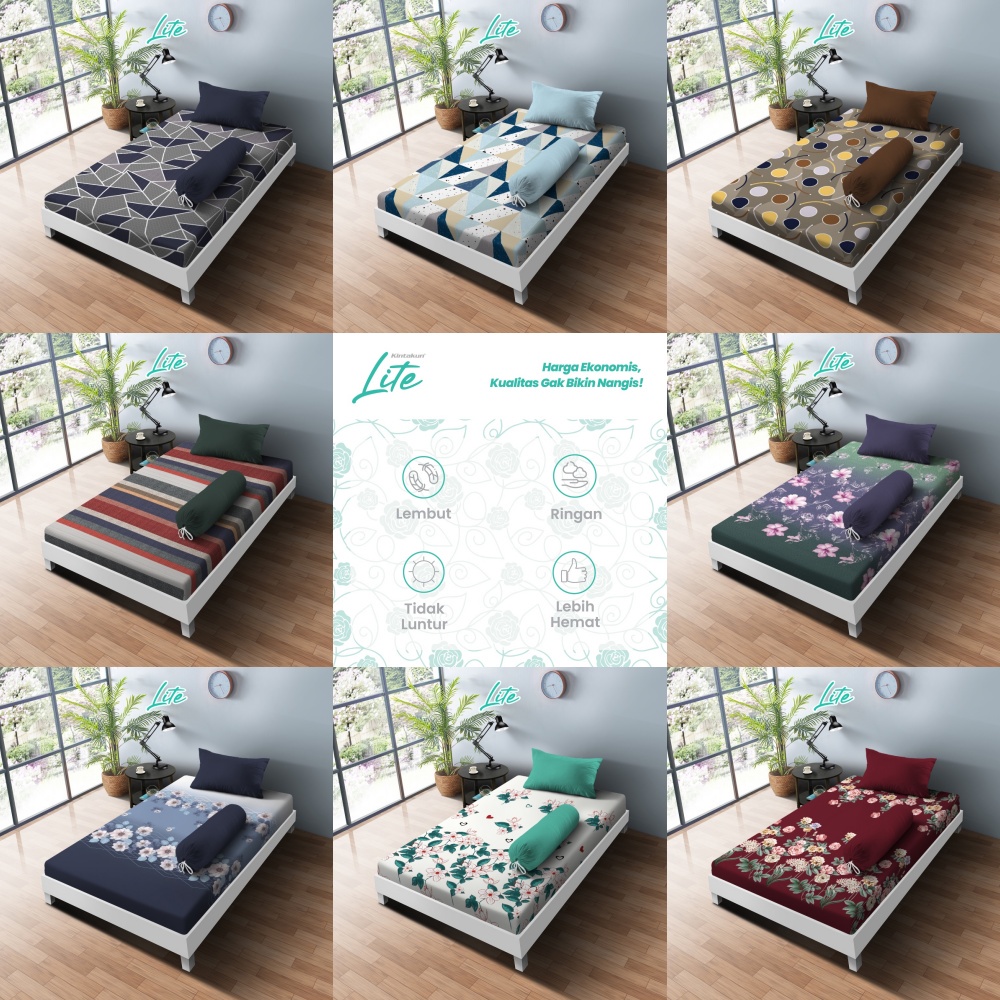 Kintakun LITE - Sprei Small Single (100x200) Terlaris pilihan