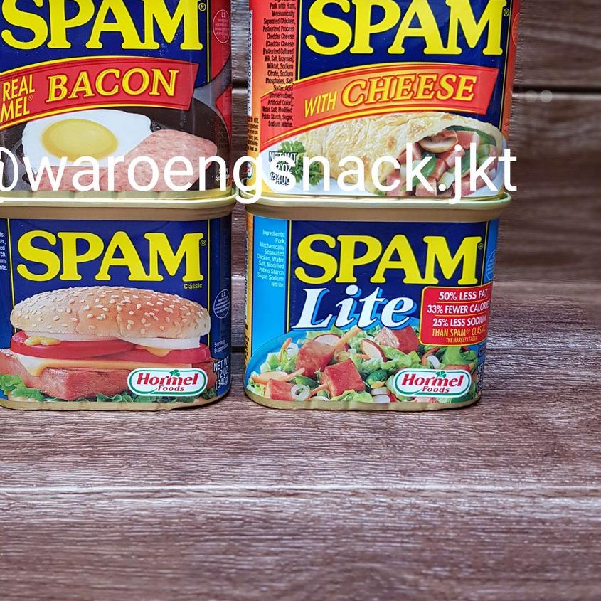 

♔ HORMEL SPAM USA 5 VARIANTS | LUNCHEON MEAT NON HALAL | SNACK IMPORT ❊