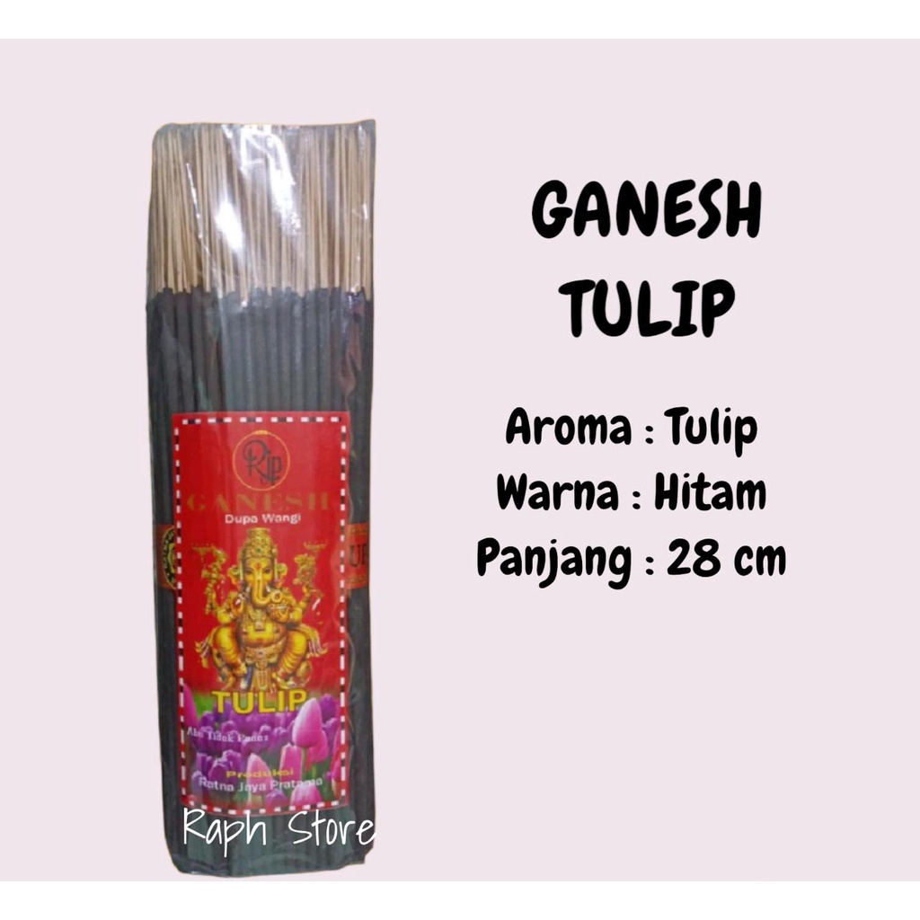 Dupa Wangi Bali Ganesh Aroma Tulip ,Pudak, Lotus, Jasmine