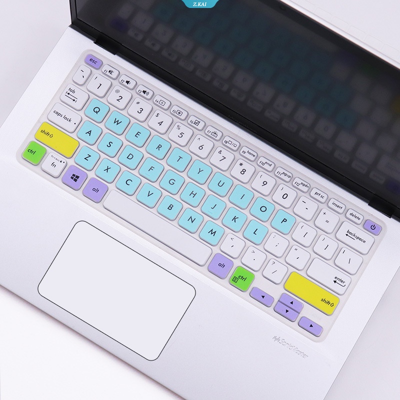 Cover Keyboard Silikon Inggris Cocok Untuk Asus 14 &quot;Bahan Ultra Tipis Untuk Asus Adol Y406u Waterproof Protective Film [ZK]