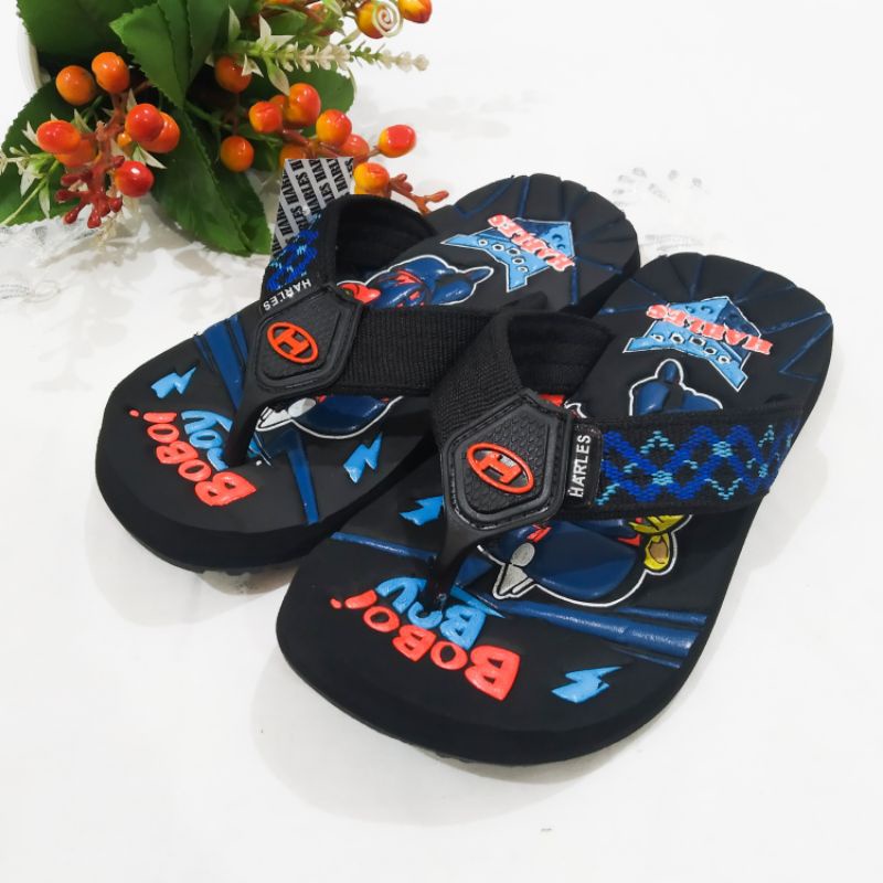 COD-Sandal Karakter Anak Boboiboy 23/37 Sandal Herles Karakter