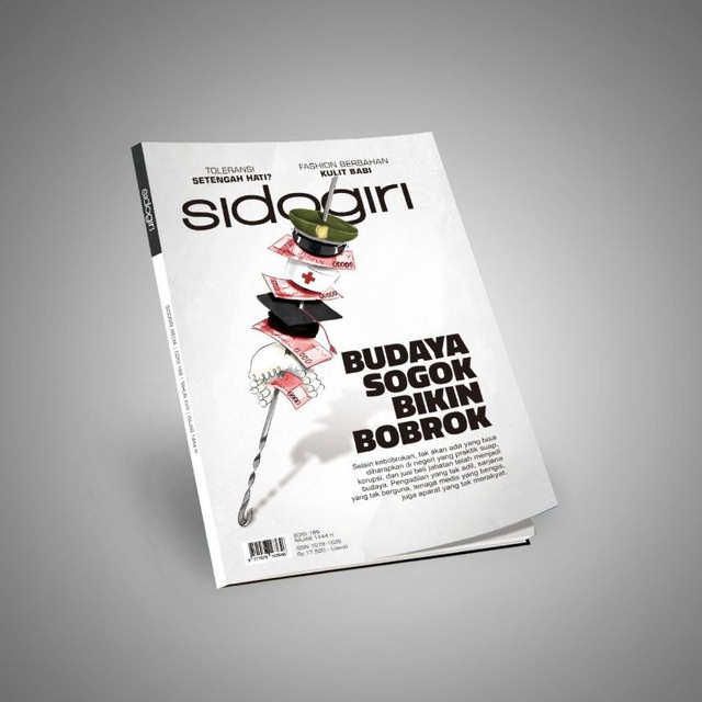 MAJALAH SIDOGIRI MEDIA EDISI 189 "BUDAYA SOGOK BIKIN BOBROK"