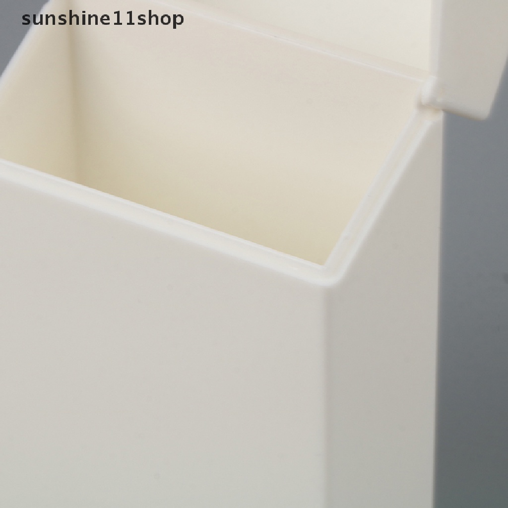 Sho 1Pc Flip Lid Design Storage Case Kotak Penyimpanan Aplikasi Lebar Compact Flip Lid Drawer Sorg Kotak Penyimpanan N