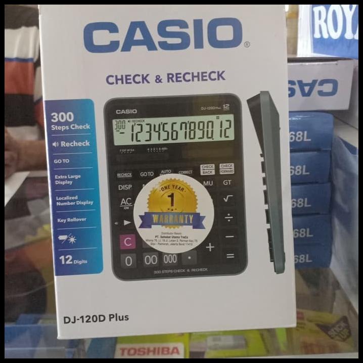 

Kalkulator Casio Dj-120D Plus