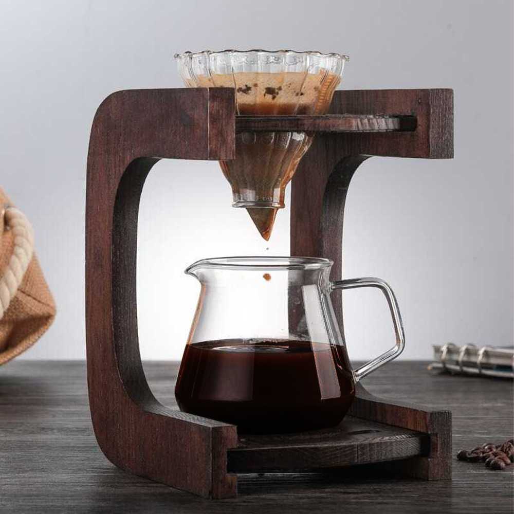 (BISA COD) FTIHSHP SELUNA Gelas Filter Penyaring Kopi V60 Cone Coffee Dripper Filter - SD-8106