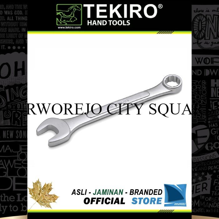 Special Kunci Ring Pas 46 mm Baja Chrome Vanadium - Combination Wrench TEKIRO