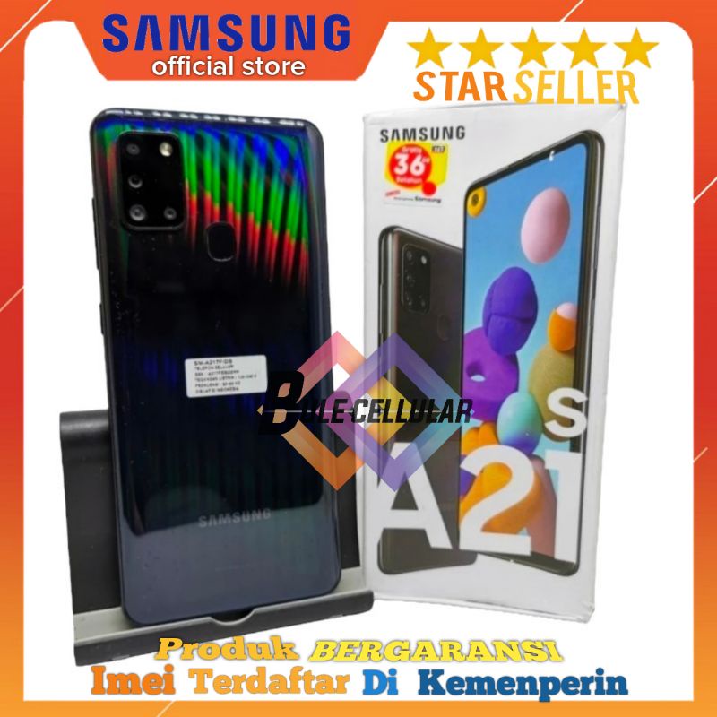 SAMSUNG GALAXY A21S 6/128GB • 6/64GB • 3/32GB ORIGINAL SAMSUNG SEIN BERGARANSI FULLSET