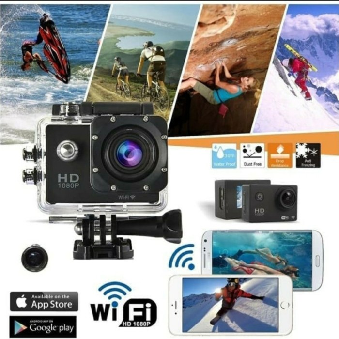 kamera kogan sportcam ultra hd 1080p 4k wifi vloging