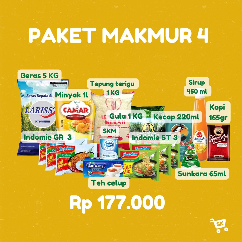 

PAKET SEMBAKO - PAKET MAKMUR 4