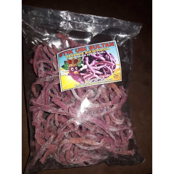 

stik ubi ungu keripik sultan 1/2 kg